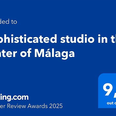 Sophisticated Studio In The Center Of Malaga Bagian luar foto